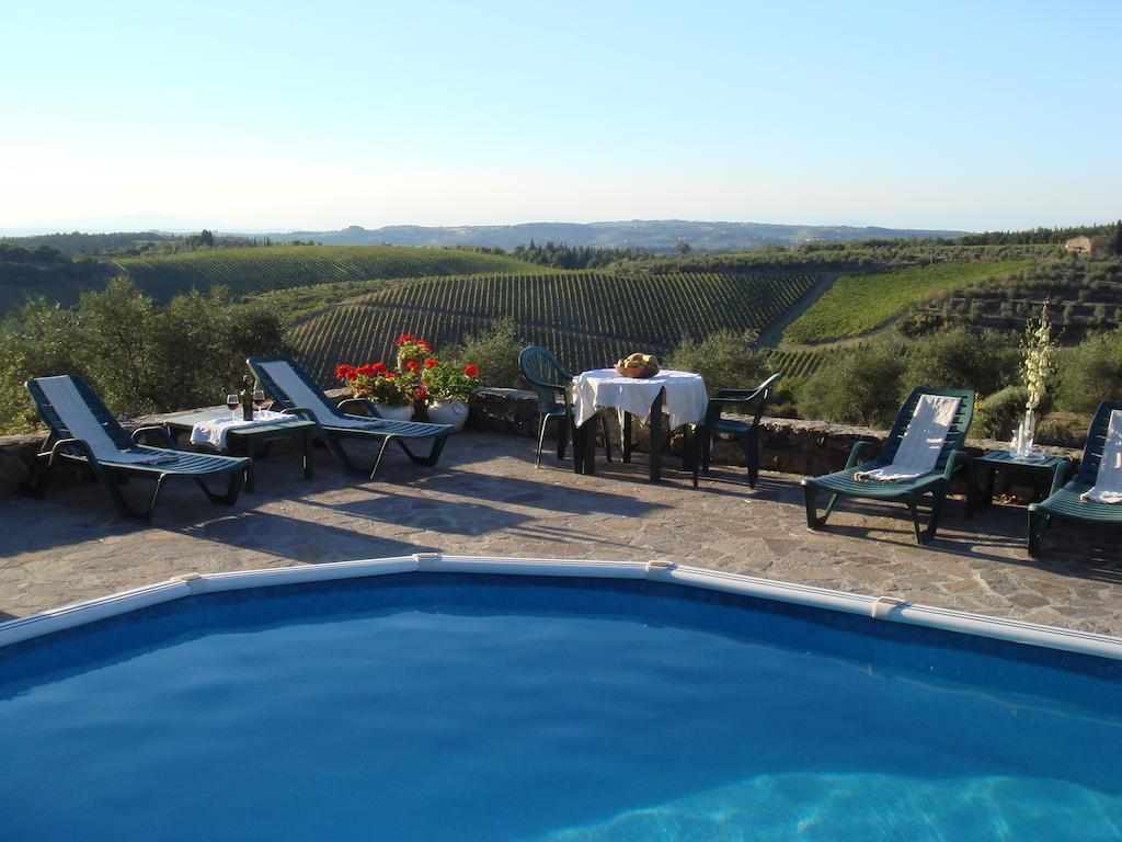 Gasthaus Podere Patrignone Castellina in Chianti Exterior foto