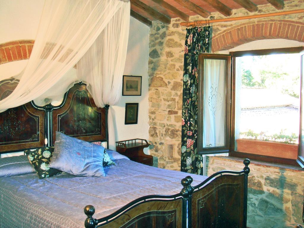 Gasthaus Podere Patrignone Castellina in Chianti Zimmer foto